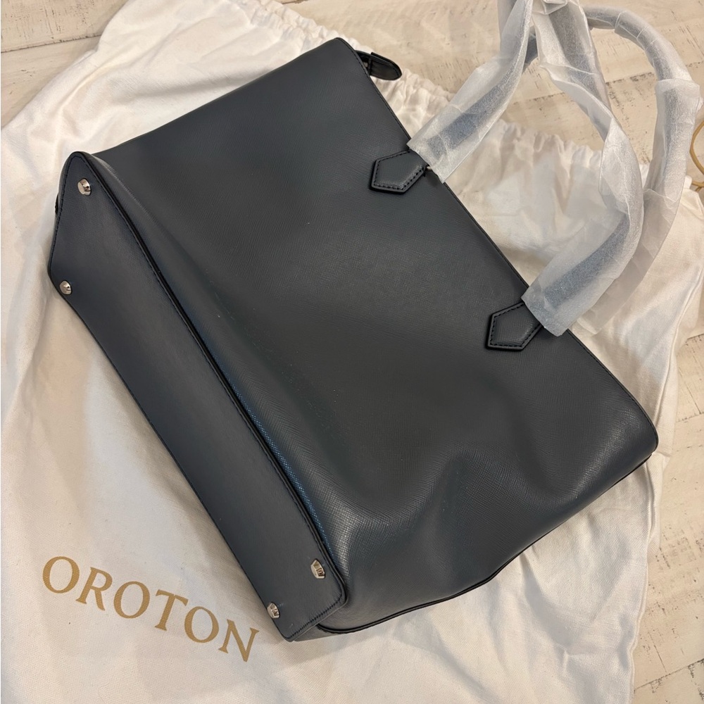 OROTON Brand New with Tags Authentic Australian Saffiano Leather Inez Tote Bag - Picture 9 of 10